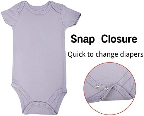 Guisby Baby Short Sleeve Bodysuit