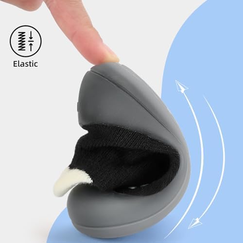 BACSAC Soft Rubber Non-Slip Walker Shoes for Toddlers