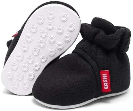 Eashi Toddler Non-Slip Soft Sole Socks Boots - Warm Multi-Size