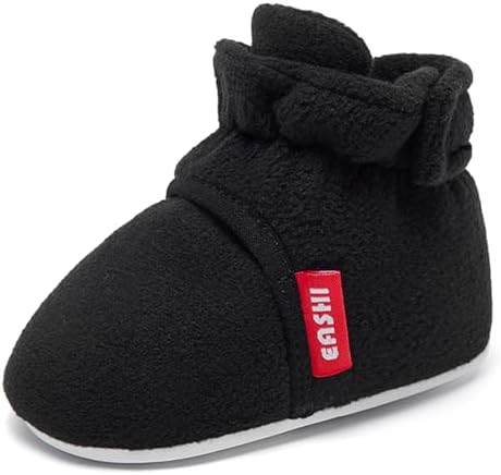 Eashi Toddler Non-Slip Soft Sole Socks Boots - Warm Multi-Size