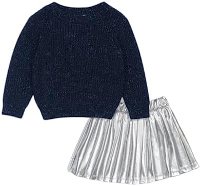 Splendidchildren Trendy Baby Girl Sweater Skirt Set