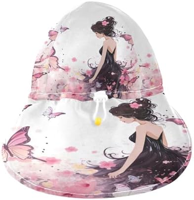 J JOYSAY Pink Butterfly Toddler Hat