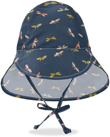 KLL Unisex Baby Sunhat Boys UV Protection Hat Large Brim