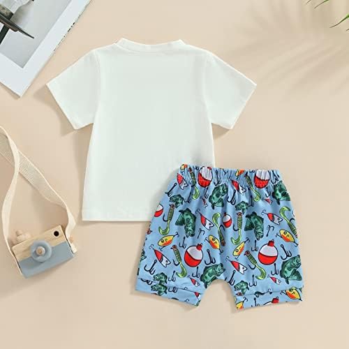Kupretty Toddler Boys Casual Summer Outfit Set