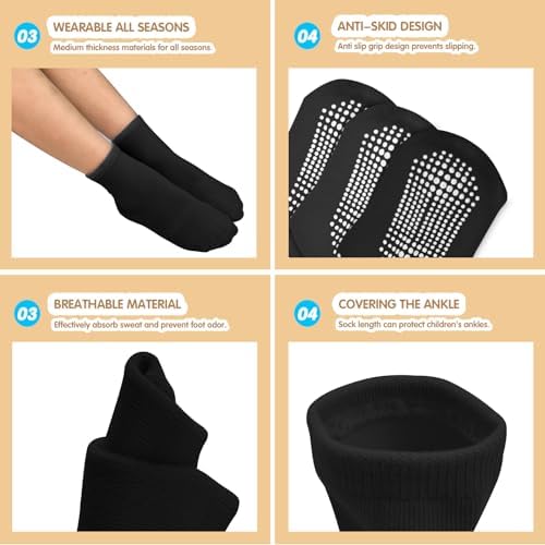 Non-Slip Grip Socks for Toddlers