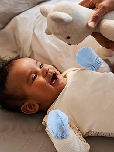 Newcotte Adjustable Baby Mittens for Newborns