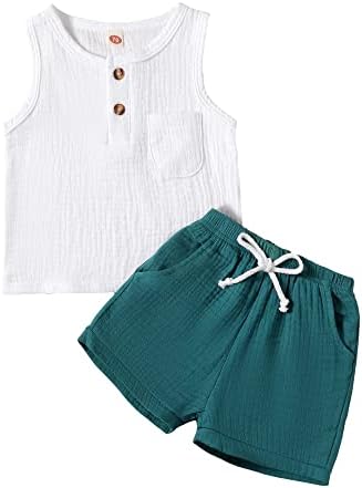 MABABY Toddler Boys Clothes Set
