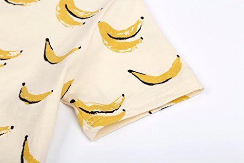 Sanlutoz Toddler Boys Banana T-Shirt Cotton Shorts Set