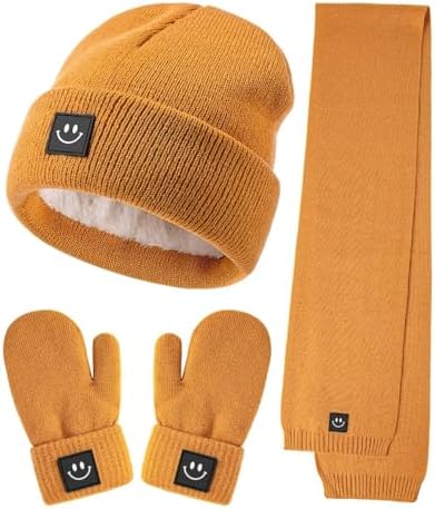 Warm Cozy 3-in-1 Baby Winter Set for Girls Boys