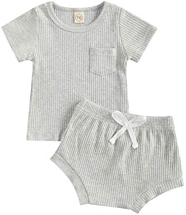 Newborn Baby Summer ROMPER SHORTS Set