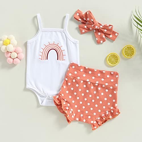 Rainbow Cotton Outfits for Babies