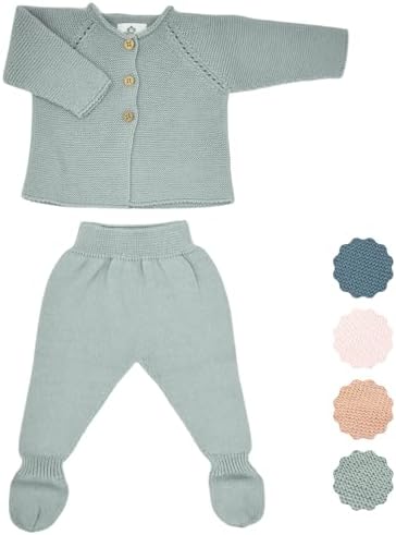 Organic Knitted Baby Set for Newborns