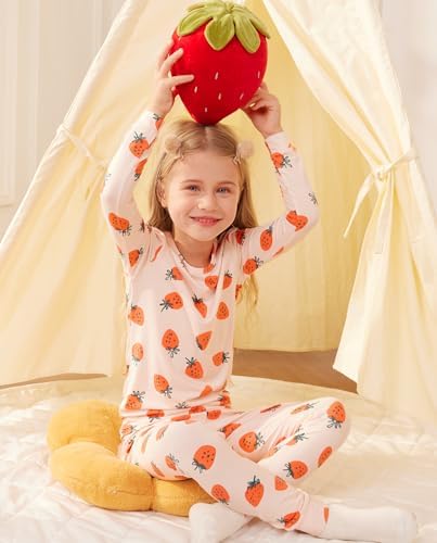 Bamboo Viscose Toddler Girls Pajama Sets