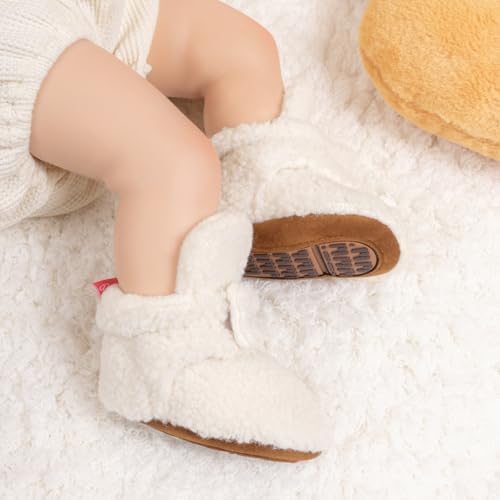 Perfect Gift for Kids Cozy Fleece Booties Stay Warm comfy
