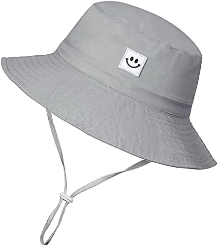 55cube Toddler Sun Hat Beach Bucket Hat for Girls Boys