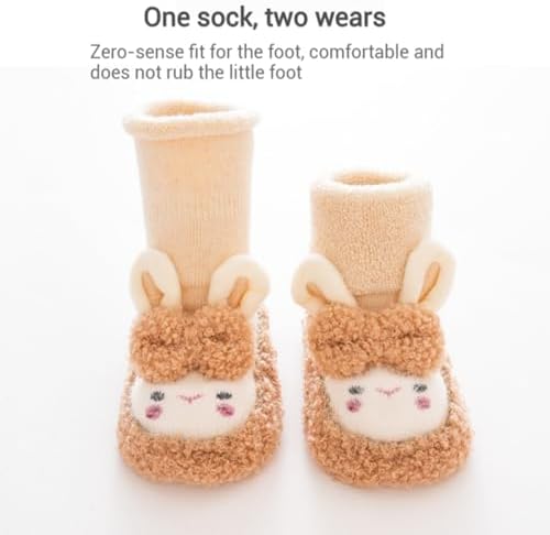 Baby Sock Shoes Non-Slip Slippers for Toddlers