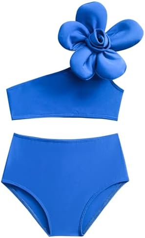 Ruffle One-Shoulder Toddler Swimsuit