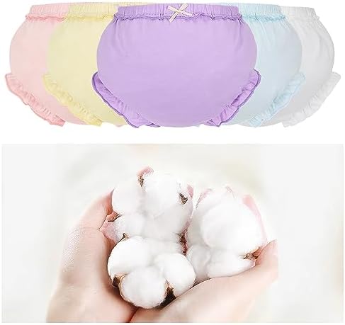 Billion Xin Soft Cotton Toddler Diaper Covers with Ruffled Design