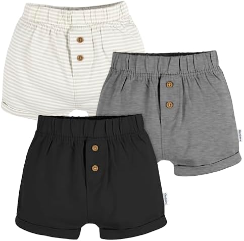 Gerber Baby 3-Pack Knit Shorts Unquestioned Quality