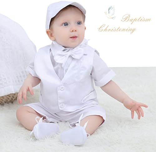 Booulfi Baptism Suit for Baby Boys
