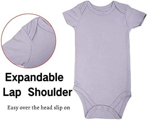 Guisby Baby Short Sleeve Bodysuit