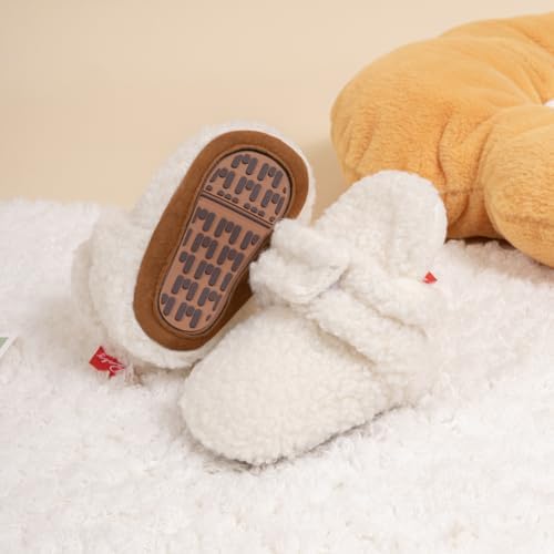 Perfect Gift for Kids Cozy Fleece Booties Stay Warm comfy