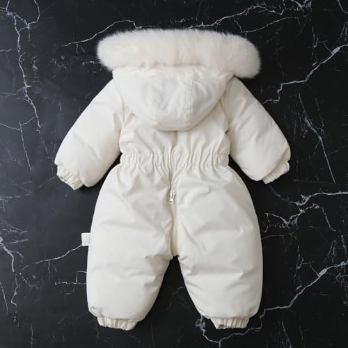 Kids 2-Piece Snowsuit with Hood and Snow Bib for Winter