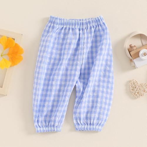 Cute Checked Pants for Kids