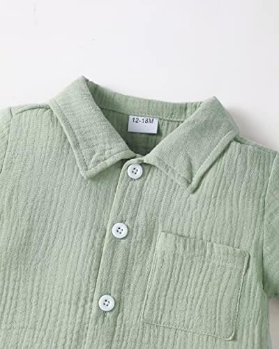 Dummy-Free Plus Baby Boy Clothing Set for Summer