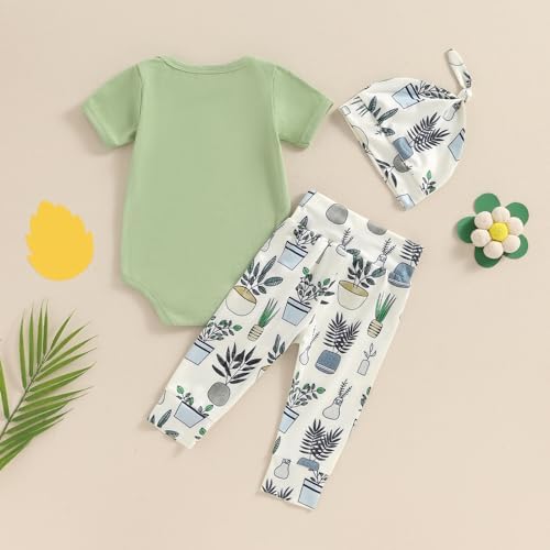 Little Sprout Coming Home Newborn Baby Outfit Summer outnumber Set