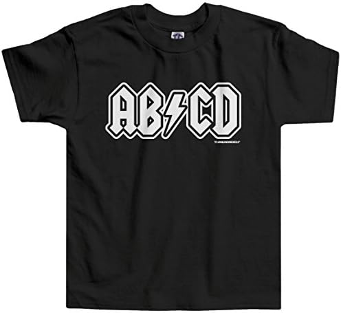 Threadrock Little Boys ABCD InfantToddler T-Shirt