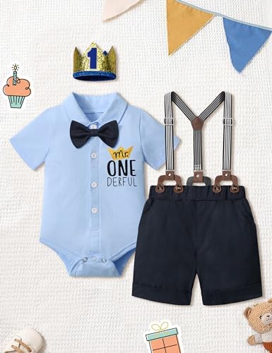 First Birthday Party Outfit Set for Boys Unique Design