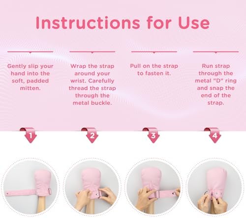 Double-Security Soft Padded Gloves for Babies