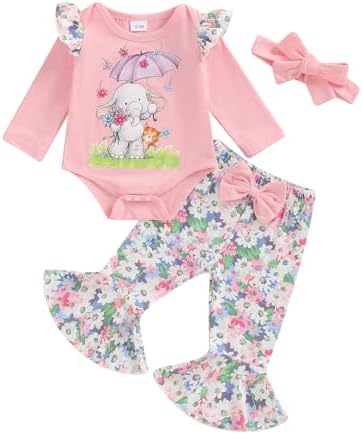 3-Piece Fall Romper Set for Babies