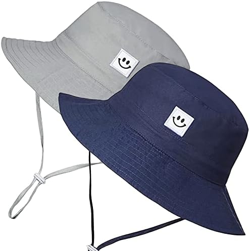55cube Toddler Sun Hat Beach Bucket Hat for Girls Boys