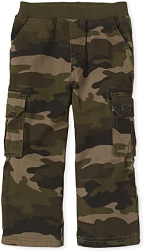 The Childrens Place Boys Cargo Pants Pull-On