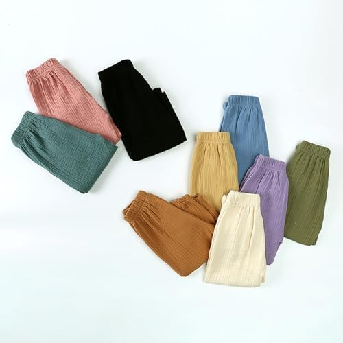EISHOW Toddler Cotton Linen Harem Pants