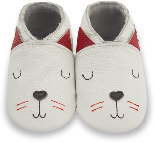 Mejale Baby Moccasins - Soft Leather Slip-On Walkers with Butterfly Design
