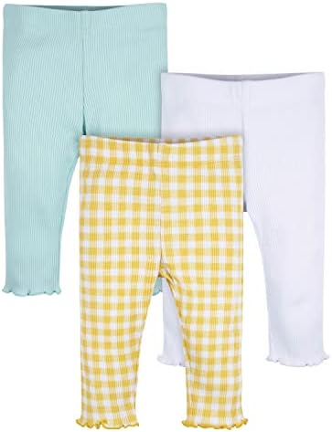 Gerber Baby Girls Toddler Multi-Pack Premium Leggings