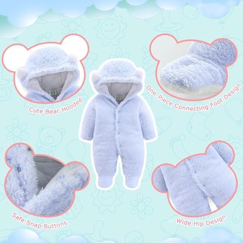 Baby Winter Snowsuit Bear Suit
