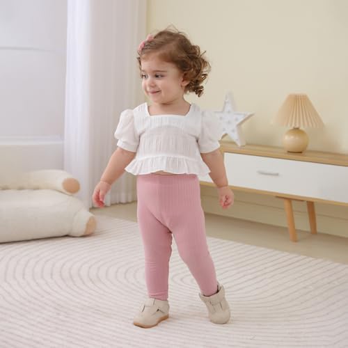 DREAM BUS 5-Piece Toddler Girls Pants Set - Style Comfort and Durability