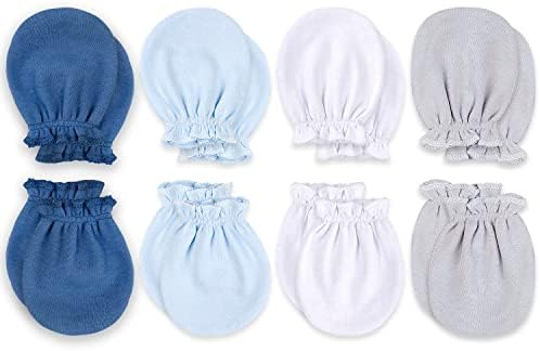 KiddyCare Hand Mittens No Scratch for Newborns 0-6 Months