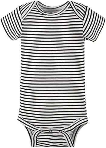 Gerber Baby Boys Four-Pack Short Sleeve Onesies Bodysuits