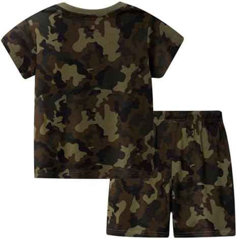 BIBNice Toddler Boys 2-7 Perfect for Summer Shortsets 100 Cotton