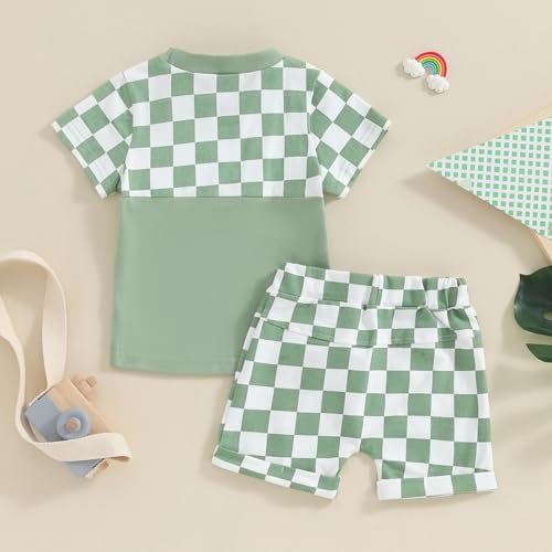 AllShope Adorable Toddler Boys Summer T-Shirt Set