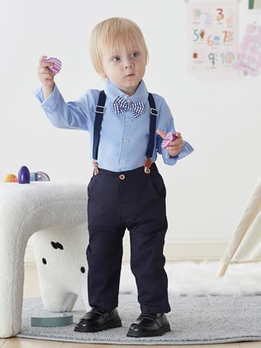 SALNIER Premium Style Toddler Boys Suit for Boys