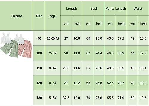 Cute comfy Baby Girl Summer Outfit Set - Crop Top Wide-Pants Combo