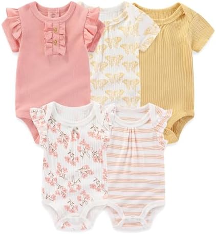 JELYLOVE Unisex Babypants Set 10PCS Cotton