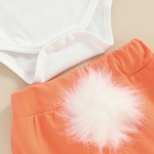 Easter Bunny Romper Set for Baby Girls