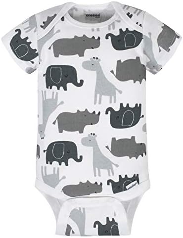 Soft Stretchy Unisex Baby Bodysuits Mix Match Set